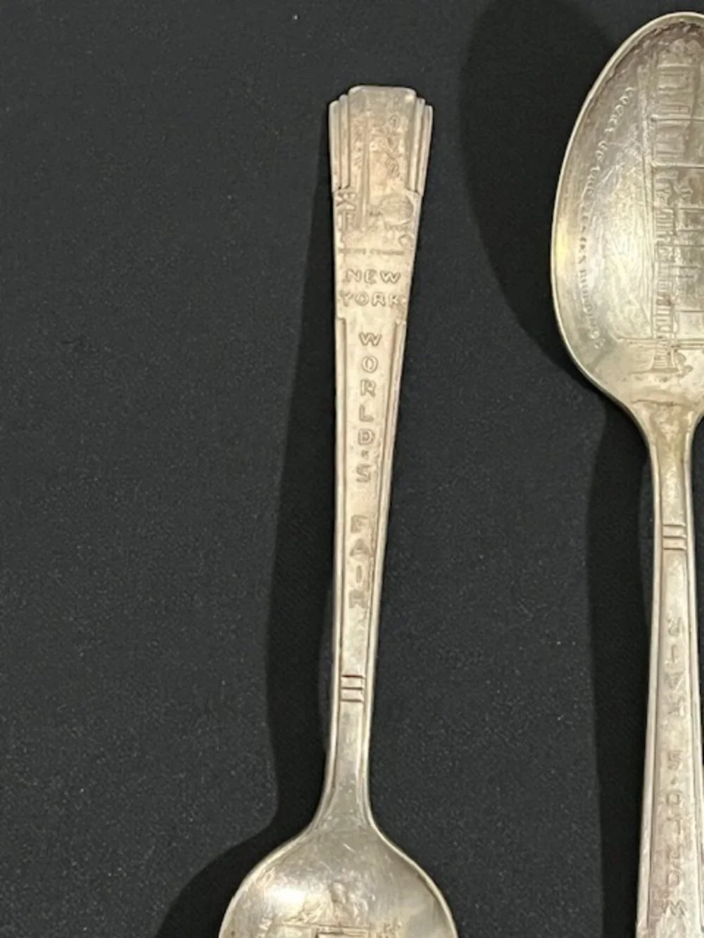 Set of 3 1939 World's Fair WM Rogers Spoon